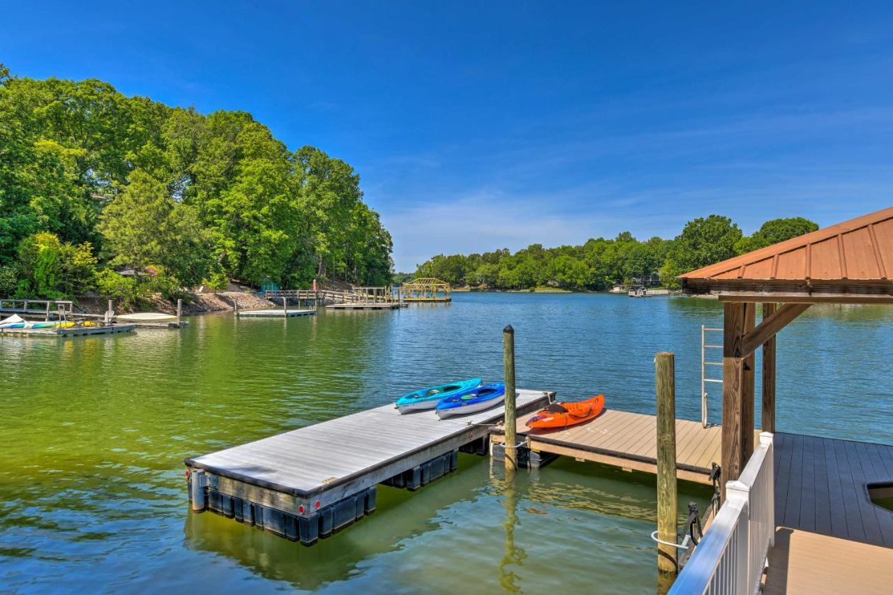 Lake Norman Retreat With Dock About 1 Mi To Marina! Mooresville Ngoại thất bức ảnh